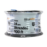 500 ft. 14/19 Black Stranded THHN Cable - Super Arbor