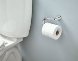 Moen The Glyde Collection Brushed Nickel Single post Toilet Paper Holder