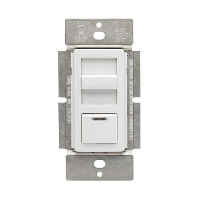 Leviton 1.5-Amp Decora Illumatech Single Pole Step Fan Speed Control With Preset Button, White/ Ivory/ Light Almond - Super Arbor
