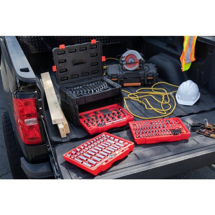 Crescent 1/4 in., 3/8 in., and 1/2 in. Drive SAE/Metric Mechanics Tool Set with 3-Drawer Storage Case (229-Piece)