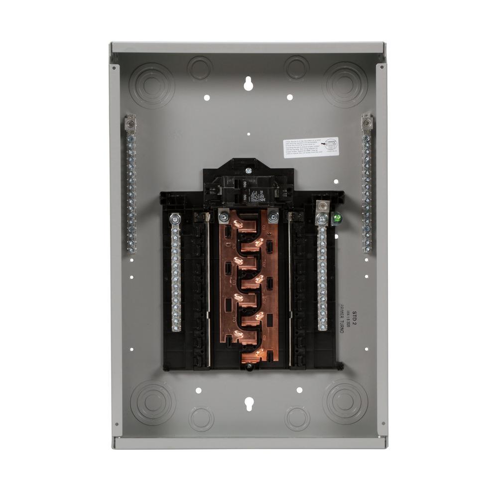 PN Series 200 Amp 40-Space 40-Circuit Main Breaker Plug-On Neutral Load Center Indoor with Copper Bus - Super Arbor