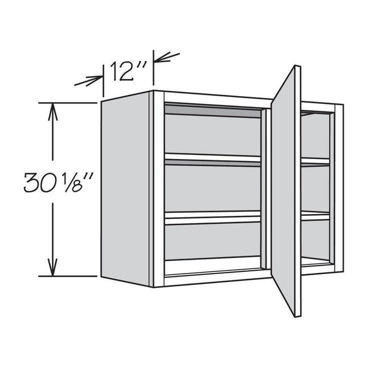 allen + roth Aveley 24.5-in W x 30.125-in H x 12-in D Linen Maple Blind Corner Wall Semi-Custom Cabinet