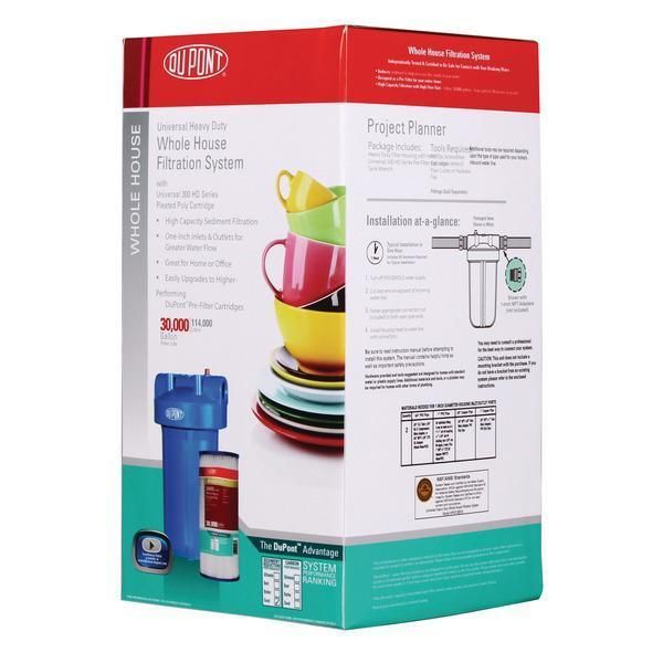 Heavy Duty Whole House Water Filtration System