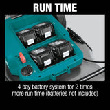 Makita 18 in. 18-Volt X2 (36V) LXT Lithium-Ion Cordless Walk Behind Self Propelled Lawn Mower, Tool Only