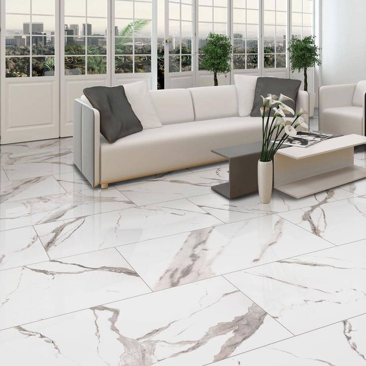 Ader Tegal 24 in. x 48 in. Polished Porcelain Floor and Wall Tile (16 sq. ft./Case)