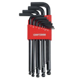 Craftsman Metric Long and Short Arm Ball End Hex Key Set, 13 pc