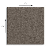 STAINMASTER Essentials Blue Diamonds III 12-ft Iron Textured Carpet Sample (Interior)