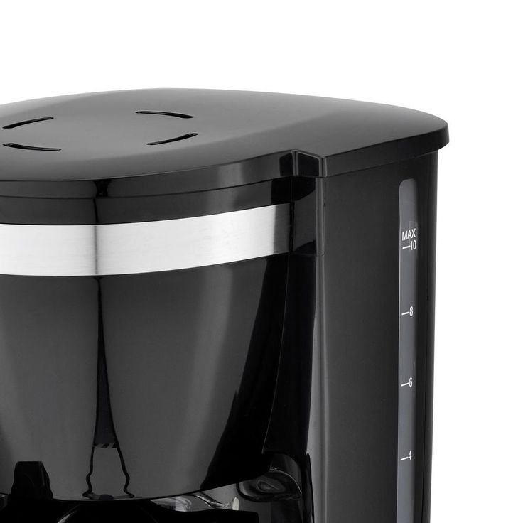 10-Cup Black Digital Coffee Maker