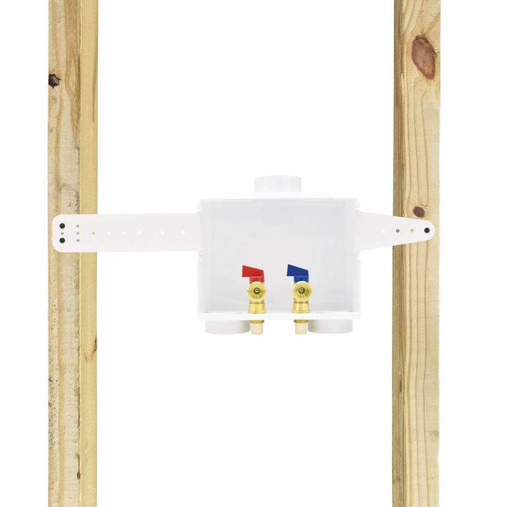 1/2 in. CPVC Dual Outlet Washing Machine Outlet Box