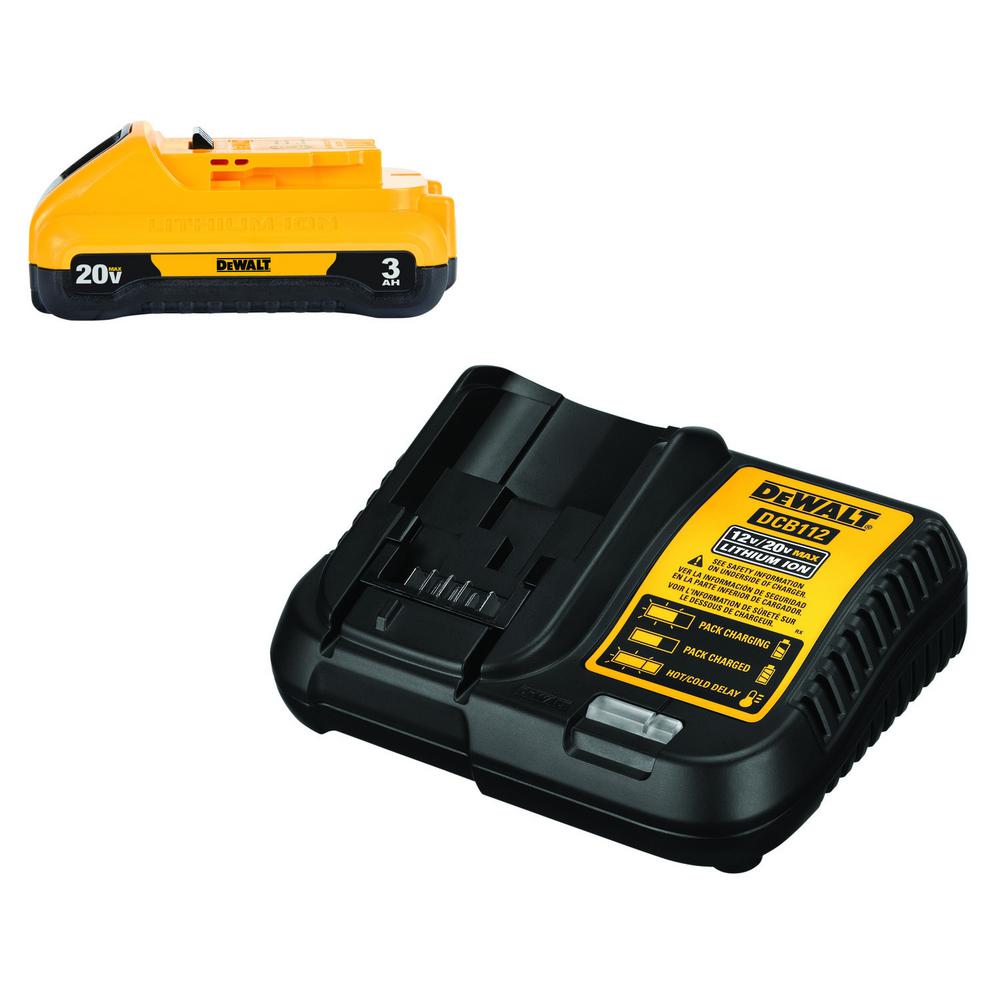 20-Volt MAX Lithium-Ion Cordless Reciprocating Saw (Tool-Only) with 20-Volt MAX 3.0Ah Battery and Charger - Super Arbor