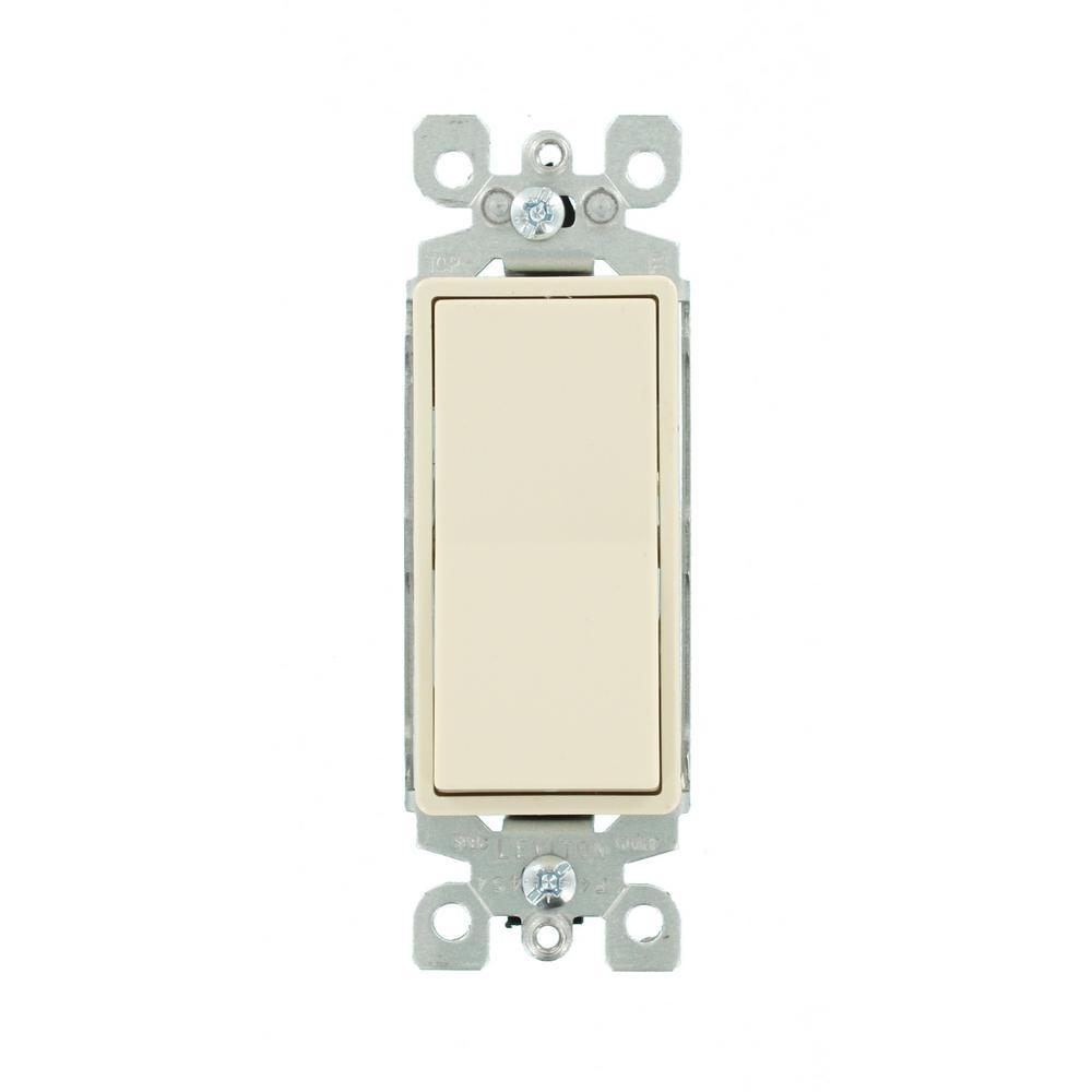 Decora 15 Amp Illuminated Switch, White - Super Arbor