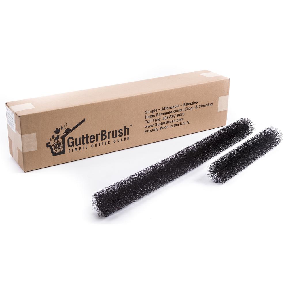 Standard 5 in. - 15 ft. Pack Max-Flow Filter Brush Gutter Guard - Super Arbor