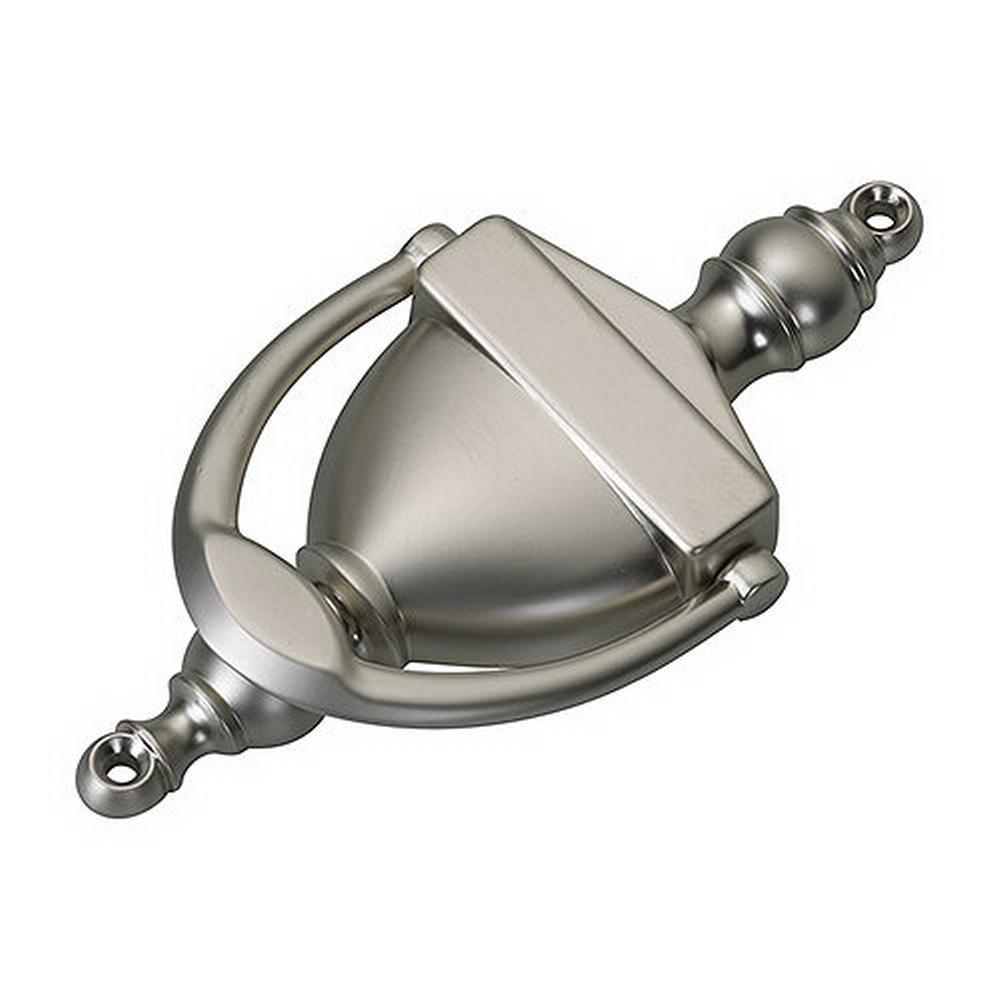 6-1/4 in. Satin Nickel Door Knocker - Super Arbor
