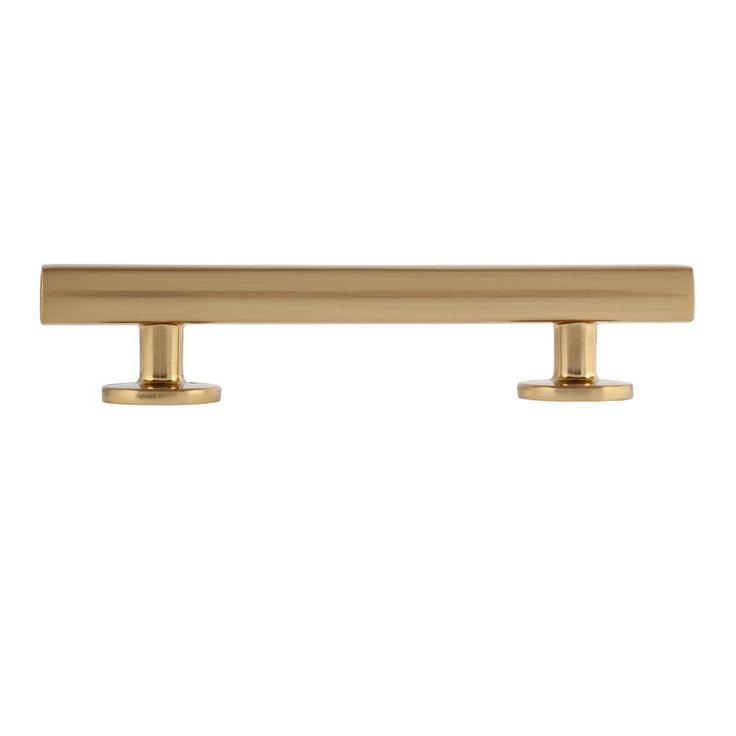 Flynn 3-1/2 in. Satin Brass Drawer Pull