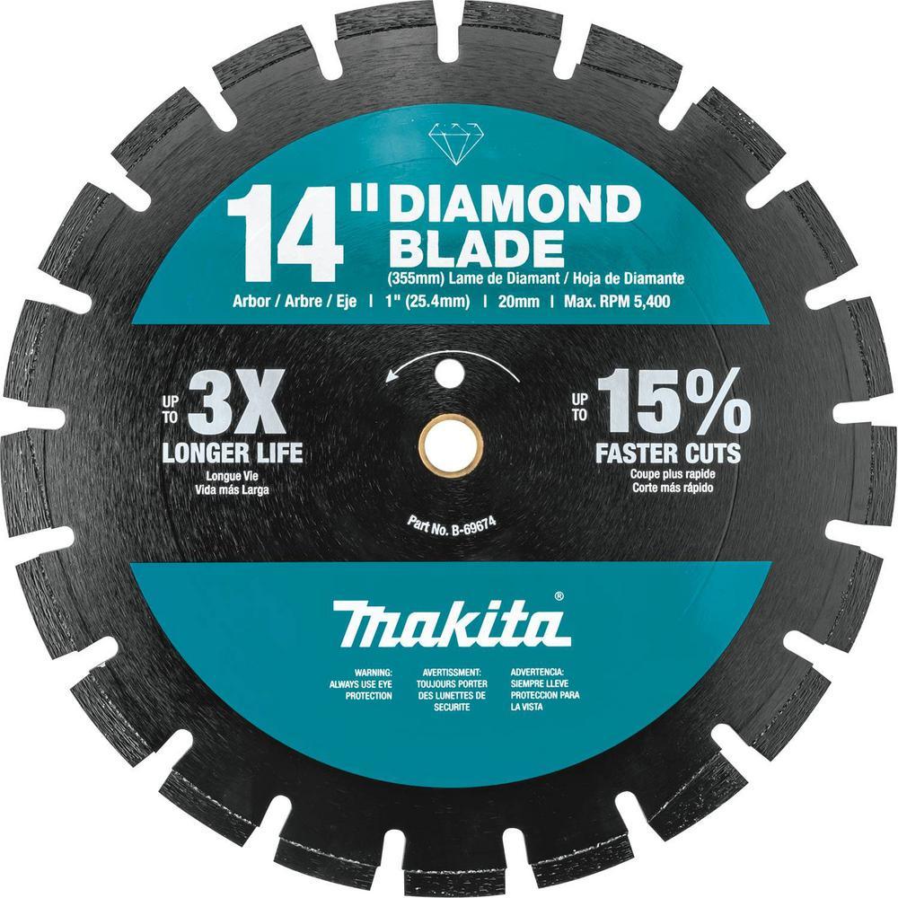 14 in. Segmented Rim Dual Purpose Diamond Blade - Super Arbor