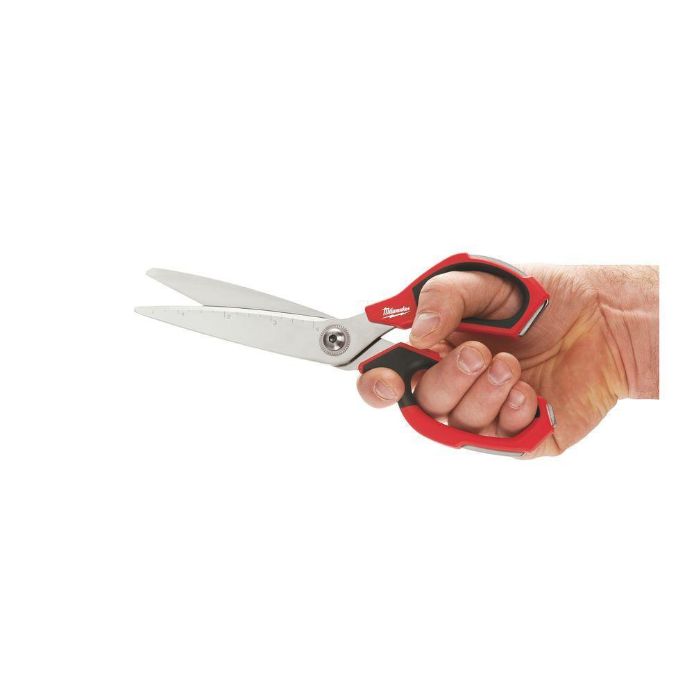 25 ft. Compact Tape Measure W/ Jobsite Straight Scissors - Super Arbor