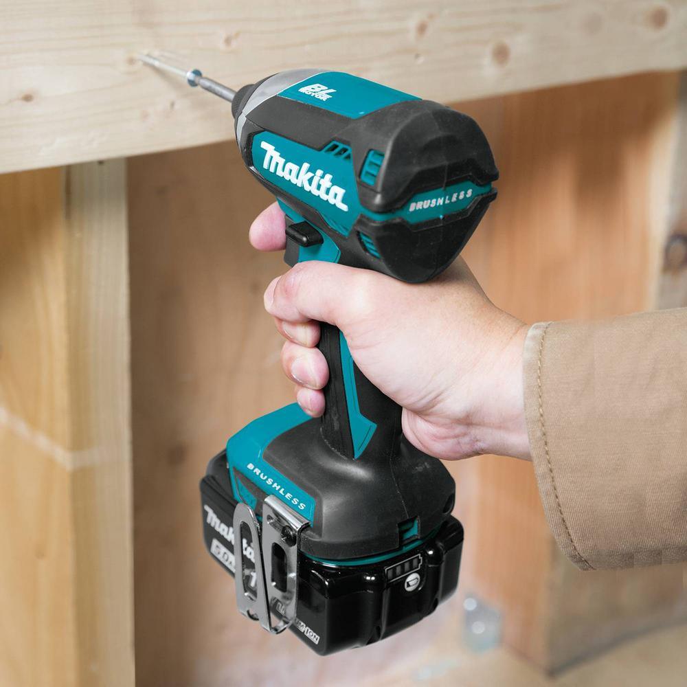 18-Volt 4-Piece 5.0Ah LXT Lithium-Ion Brushless Cordless Combo Kit Hammer Drill/ Impact Driver/ Recipro Saw/ Flashlight - Super Arbor