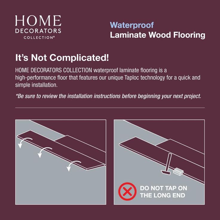 Home Decorators Collection Larkmead Oak 12mm T x 7.56 in. W Waterproof Laminate Wood Flooring (15.95 sq. ft./Case)