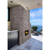 MSI Eclipse Interlocking 12 in. x 12 in. x 8 mm Matte Metal Stone Mesh-Mounted Mosaic Wall Tile (10 sq. ft. / case)