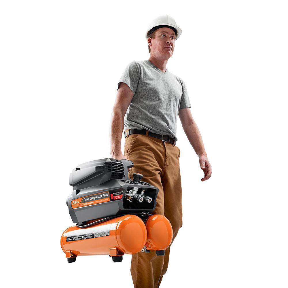 4.5 Gal. Portable Electric Quiet Air Compressor - Super Arbor