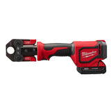 M18 18-Volt Lithium-Ion Cordless Short Throw Press Tool with (3) PEX Crimp Jaws and 2.0 AH Battery - Super Arbor