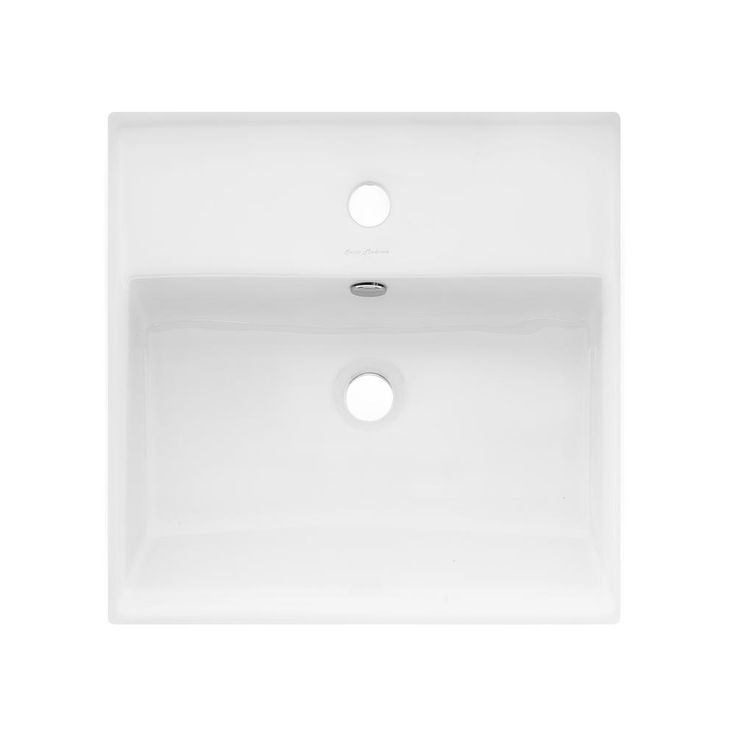 Swiss Madison Claire Compact Ceramic Wall Hung Sink in White