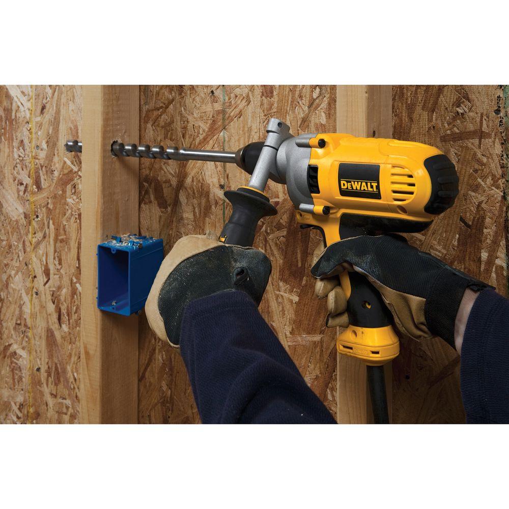1/2 in. (13 mm) Variable Speed Reversing Mid-Handle Grip Drill with Keyless Chuck - Super Arbor