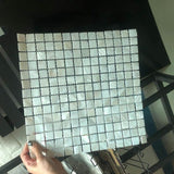 Art3d 12 in. x 12 in. Mother of Pearl Shell Mosaic Tile Backsplash in White
