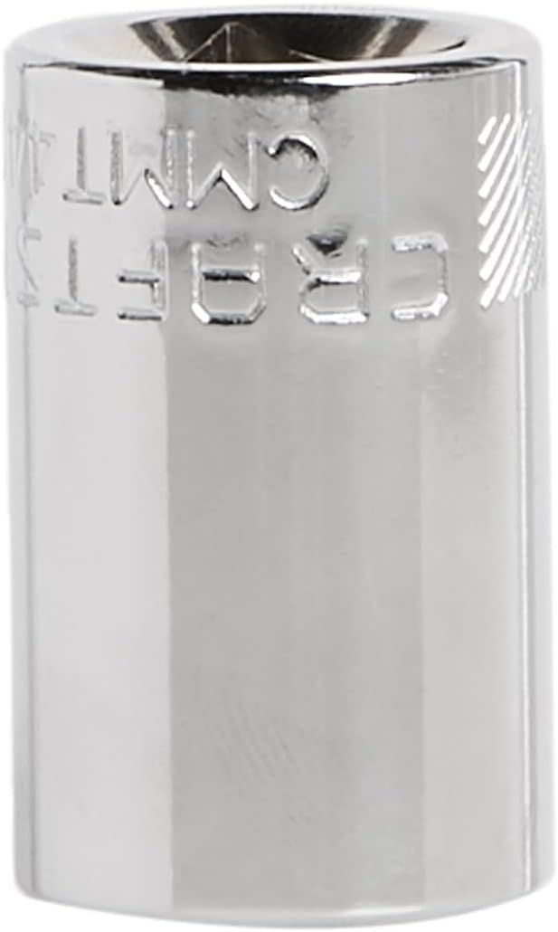 Craftsman 17 mm Metric Shallow Socket - 1/2 in. Drive, 12 Point