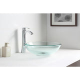 Etude Series Vessel Sink in Lustrous Clear - Super Arbor