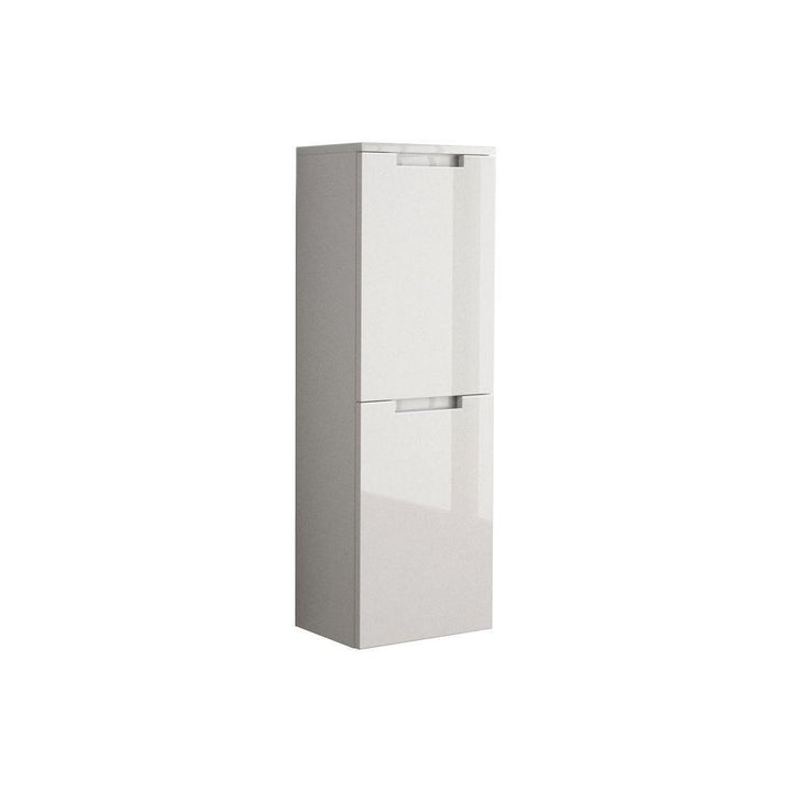 Oasi 14-9/50 in. W Wall Mounted Linen Cabinet in Glossy White - Super Arbor