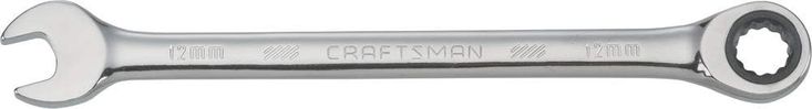 Craftsman 12 mm 12 Point Metric Ratcheting Wrench, 7.8 in. Length