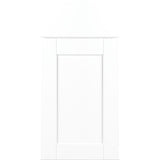 Shaker Assembled 18x34.5x24 in. Drawer Base Kitchen Cabinet with Ball-Bearing Drawer Glides in Satin White
