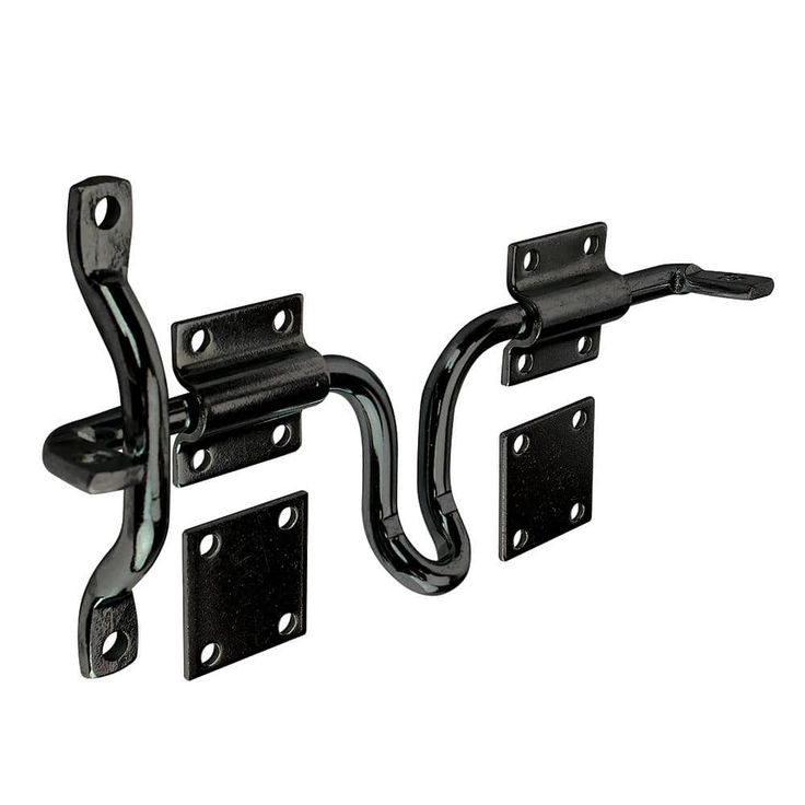 Everbilt Black Sliding Bolt Door/Gate Latch