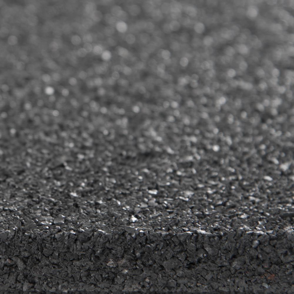 Reversible 16 in. x 16 in. x 0.75 in. Slate Brick Face/Flat Profile Rubber Paver - Super Arbor