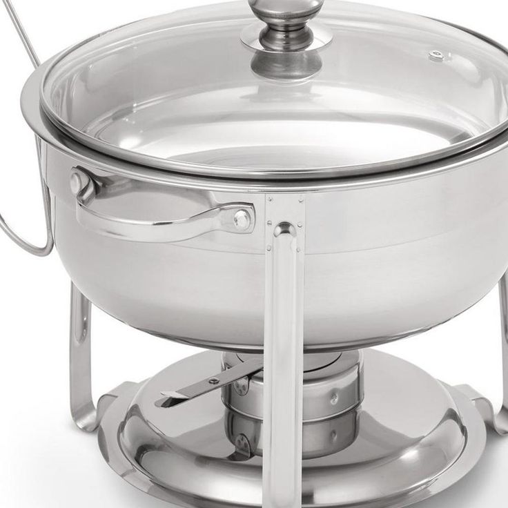 Sangerfield 4.5 Qt. 6-Piece Stainless Steel Chafing Dish Set