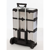21.5 in. W Stainless Steel 3-in-1 Suitcase Tool Box - Super Arbor