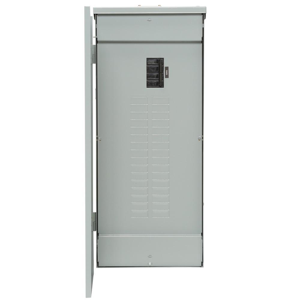PowerMark Gold 200 Amp 32-Space 40-Circuit Outdoor Main Breaker Value Kit Includes Select Circuit Breaker - Super Arbor