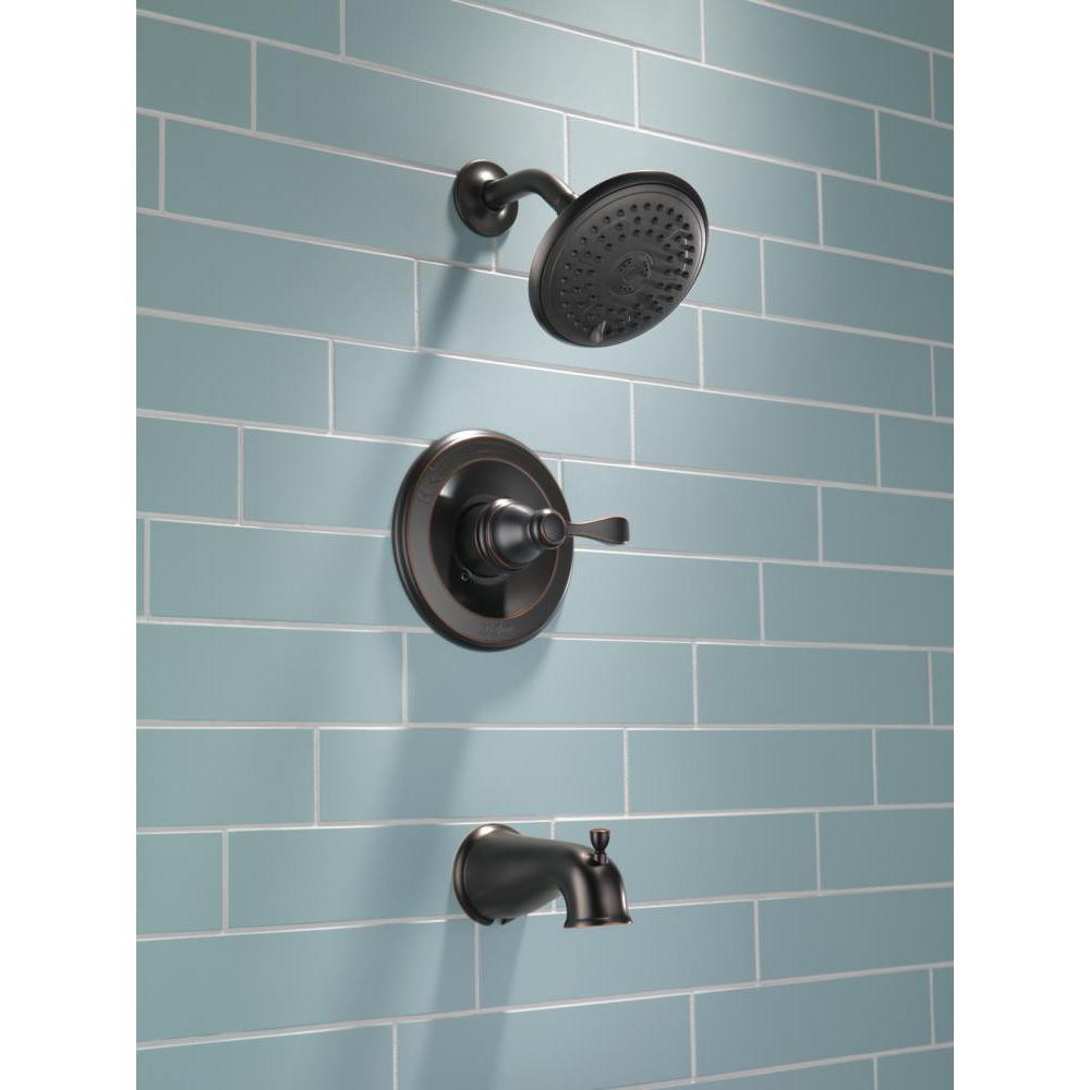 Porter Single-Handle 3-Spray Tub and Shower Faucet in Oil Rubbed Bronze (Valve Included) - Super Arbor