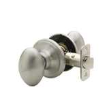 Egg Black Passage Hall/Closet Door Knob - Super Arbor