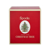 Christmas Tree 4-Piece Glass Stemless Wine Set