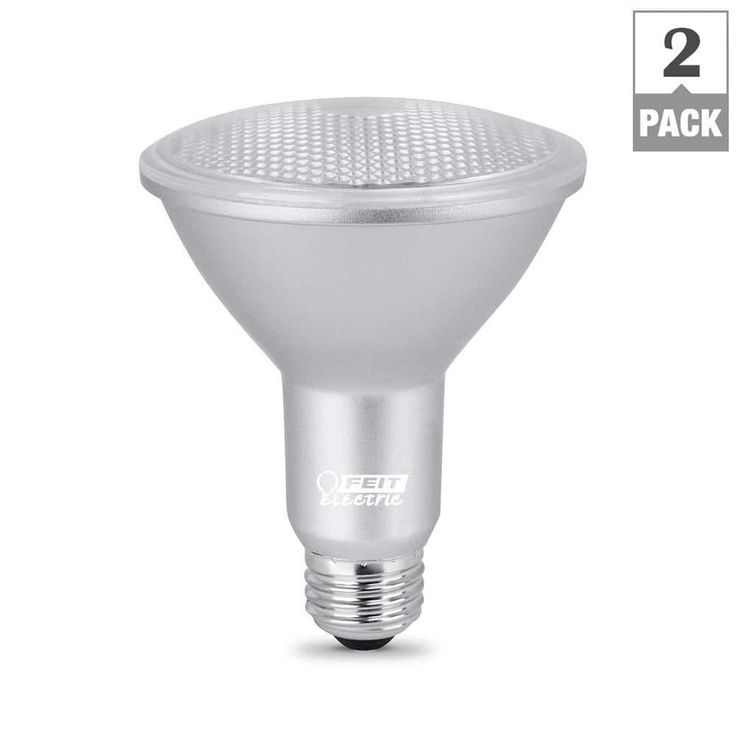 Feit Electric 75-Watt Equivalent PAR30 Dimmable CEC Title 20 LED ENERGY STAR 90+ CRI Flood Light Bulb, Daylight (2-Pack)