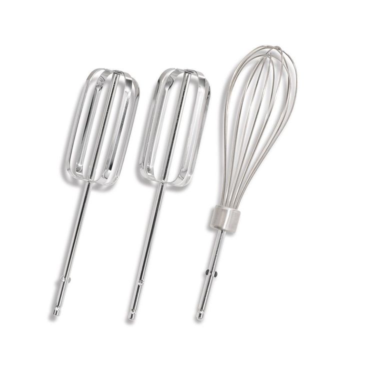6-Speed Black Hand Mixer with Snap-On Case