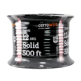 500 ft. 12/1 White Solid THHN Wire - Super Arbor
