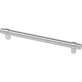 Essentials 3-3/4 in. (96mm) Center-to-Center Wrapped Matte Black Bar Pull (24-Pack) - Super Arbor