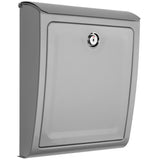 Sienna Black Wall Mount Locking Mailbox - Super Arbor