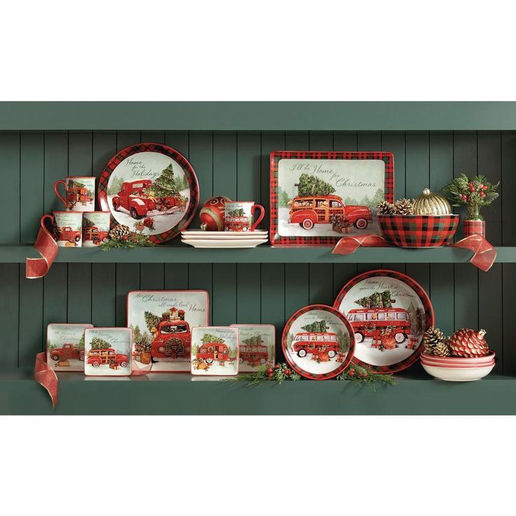 Home For Christmas Serving Bowl