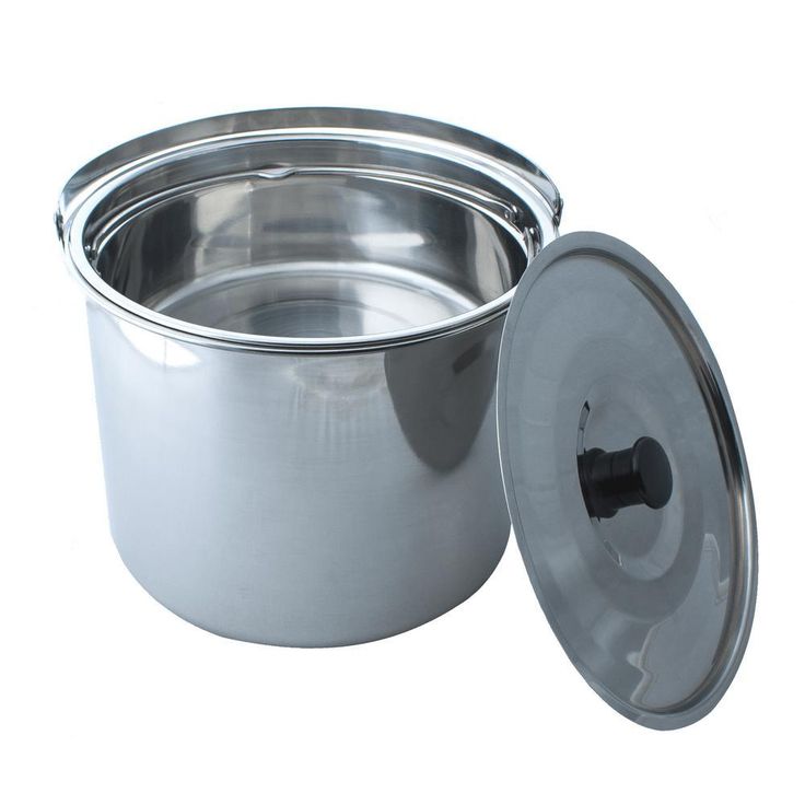 6.34 Qt. Stainless Steel Slow Cooker with Stainless Steel Insert