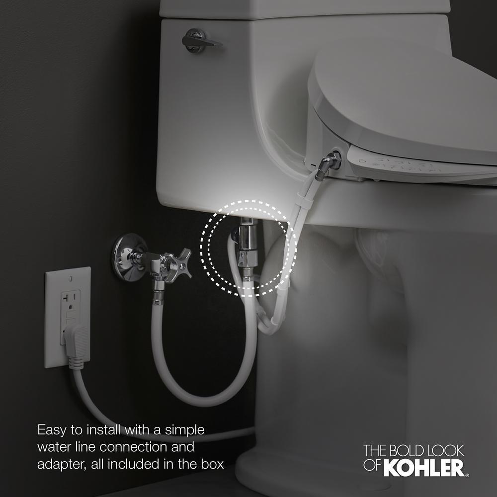 C3-430 Elongated Closed Front Toilet Seat in White - Super Arbor