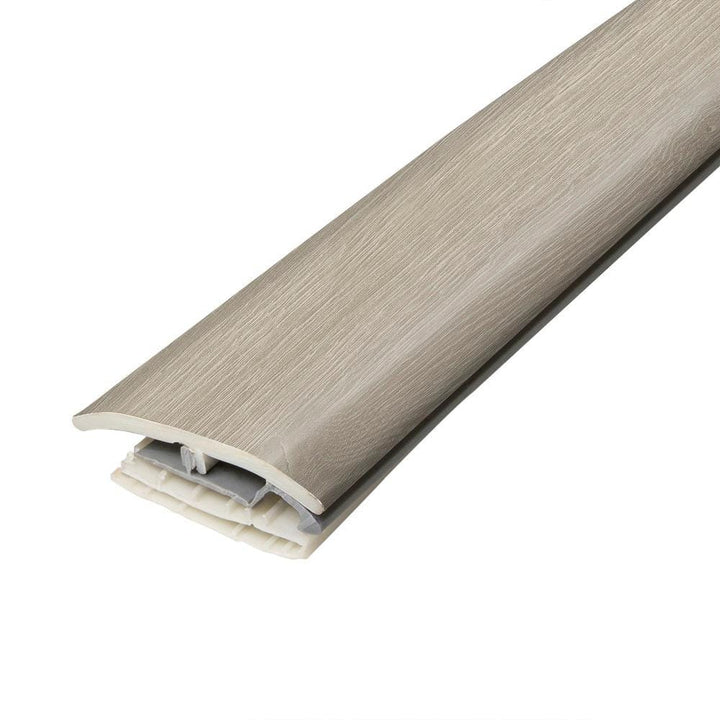 Feather 0.31 in. T x 2 in. W x 78.7 in. L Vinyl 4-in-1 Molding